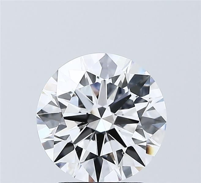 2ct Round D - VVS2 - Very Good cut - LD269476