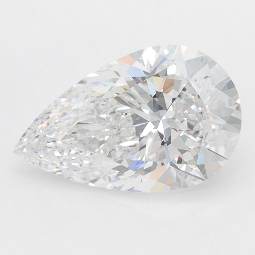 2ct Pear D - VVS1 - Excellent cut - LD190652