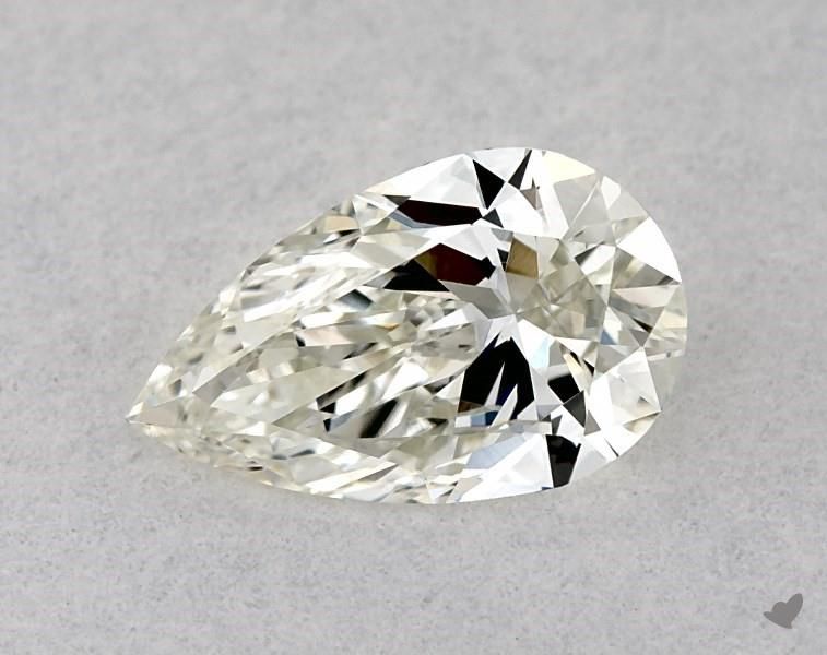 0.31 Carat I VVS1 Pear Diamond